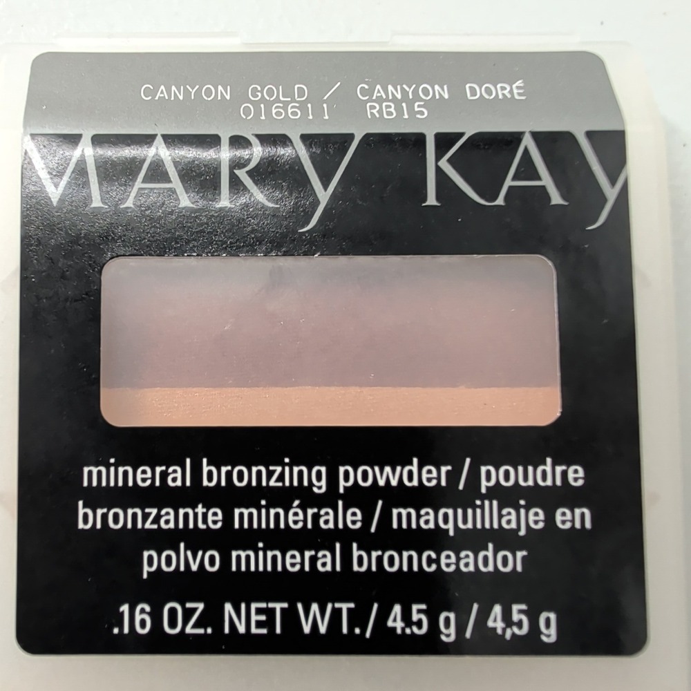 Mary Kay Mineral Bronzing Powder Canyon Gold 016611 RB15 Refill .16 oz Italy